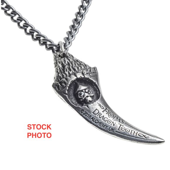 Alchemy England necklace Froda's dragon tooth pendant gothic jewelry viking - Picture 5 of 11
